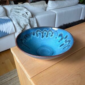Handcrafted Blue Bowl - One of a kind!